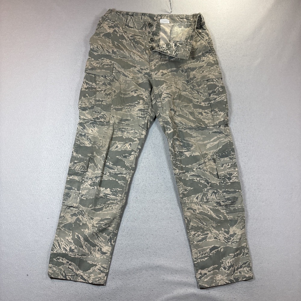 US Air Force Mens 34R x‎ 34 Digital Camoflage Authentic Military Pants Trousers